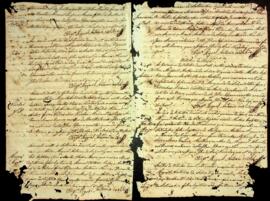 Livro de registos de batismos da freguesia de Nossa do Rosário da Ilha de São Nicolau