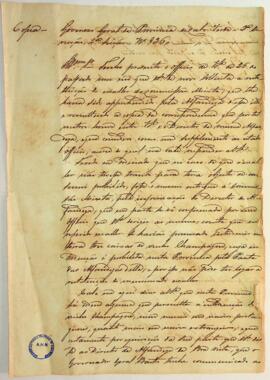 Carta do Governo Geral da Província de Cabo Verde – 2.ª Direção, 4.ª Secção, n.º 936, relativa à ...