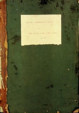 Livro de registos de batismos da freguesia de Nossa Senhora da Luz, da ilha do Maio (1909)
