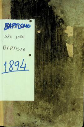 Livro de registos de batismos da freguesia de São João Baptista - Ilha da Boa Vista (1894)