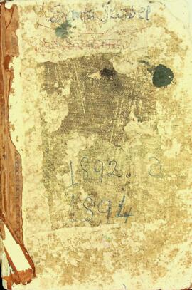 Livro de registos de batismos das freguesias de Santa Isabel e São Roque - Ilha da Boa Vista (1892)